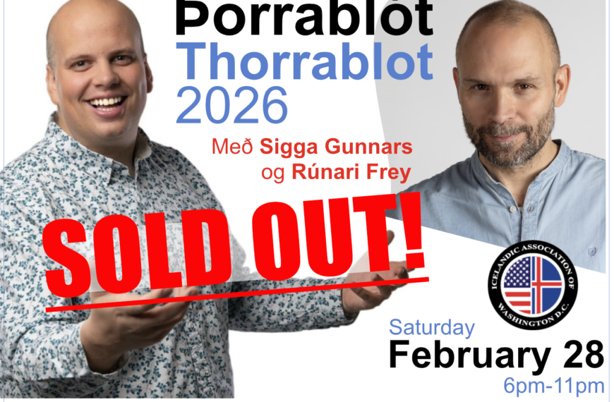 Thorrablot Saturday, February 28, is SOLD OUT!
