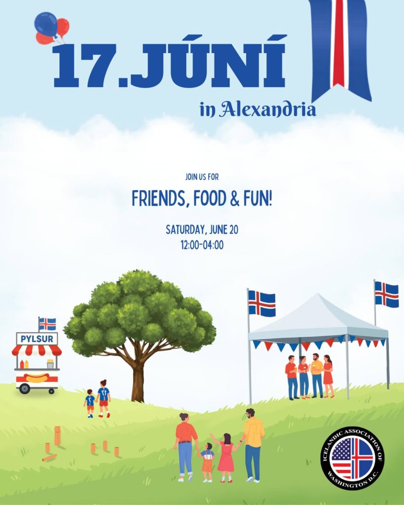 Members, please join us to celebrate 17.Júni!